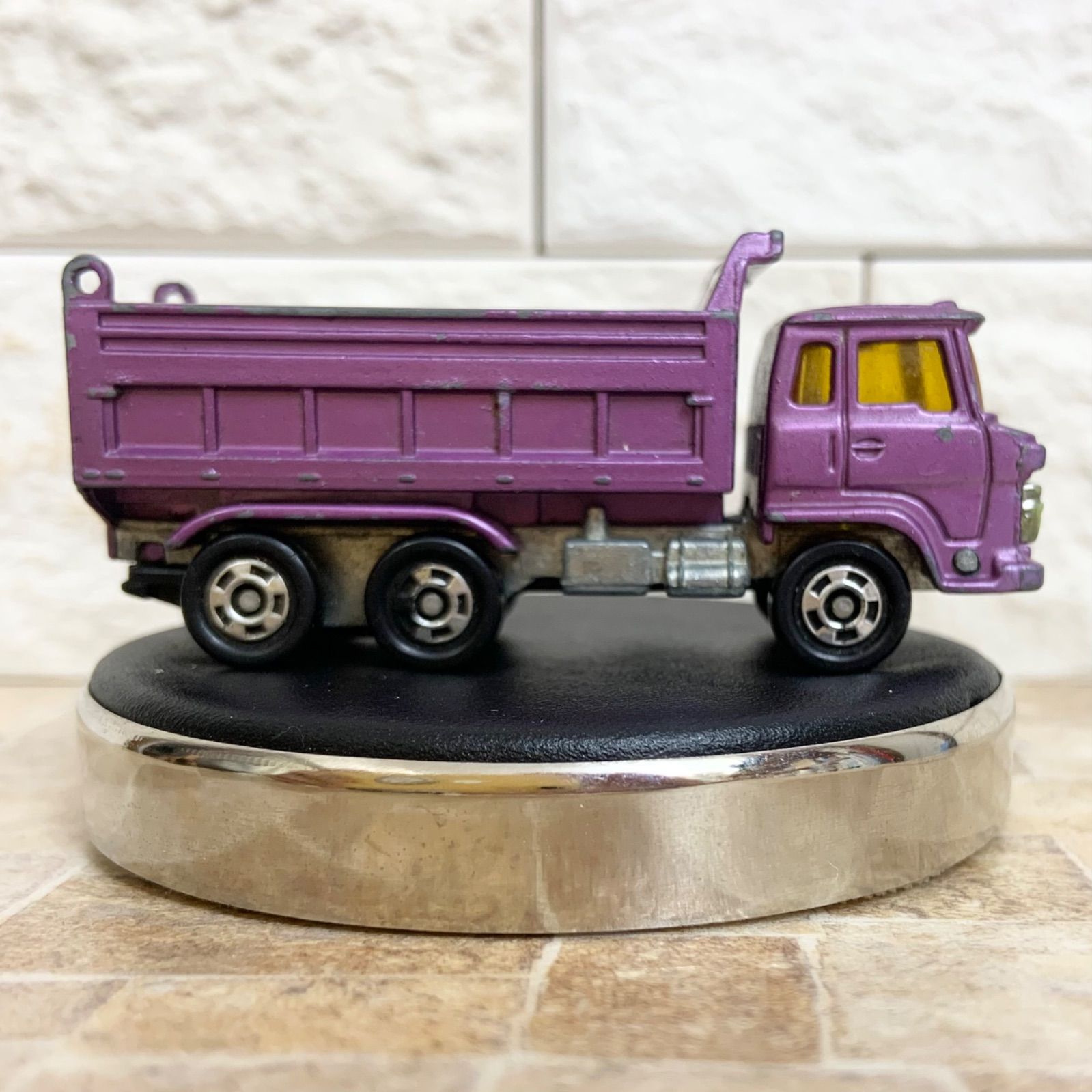 tomica トミカ No.52 日野ダンプカー 紫 パープル レアカラー 日本製