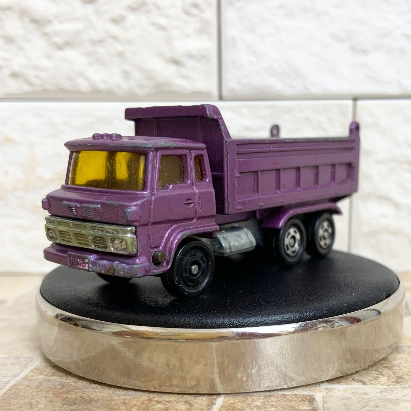 tomica トミカ No.52 日野ダンプカー 紫 パープル レアカラー 日本製