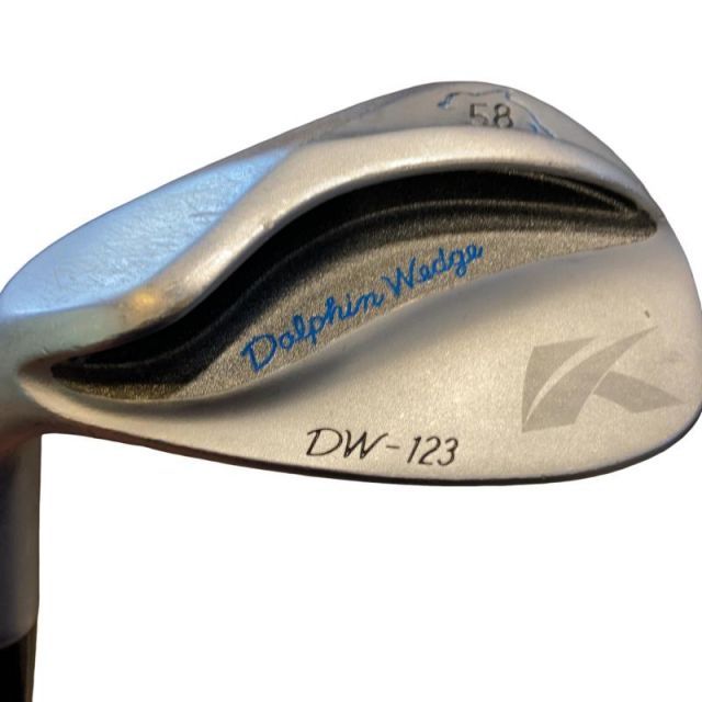 【中古】 キャスコ Dolphin Wedge DW-123 シルバー 58° レフティ ウェッジ WG Dolphin DP-231 (フレックスその他) メンズ 男性用 左利き レフティ 左用 Dランク ゴルフクラブ