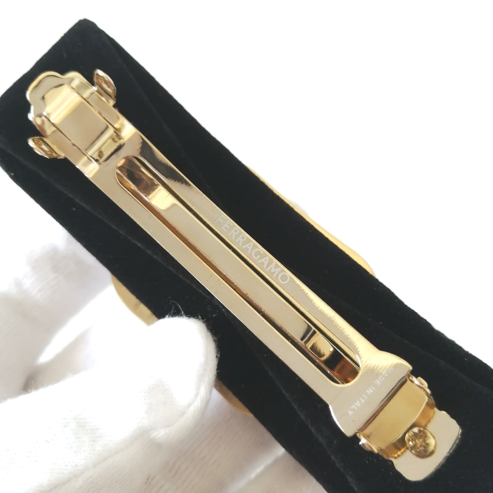 極美品 サルヴァトーレ・フェラガモ Salvatore Ferragamo バレッタ