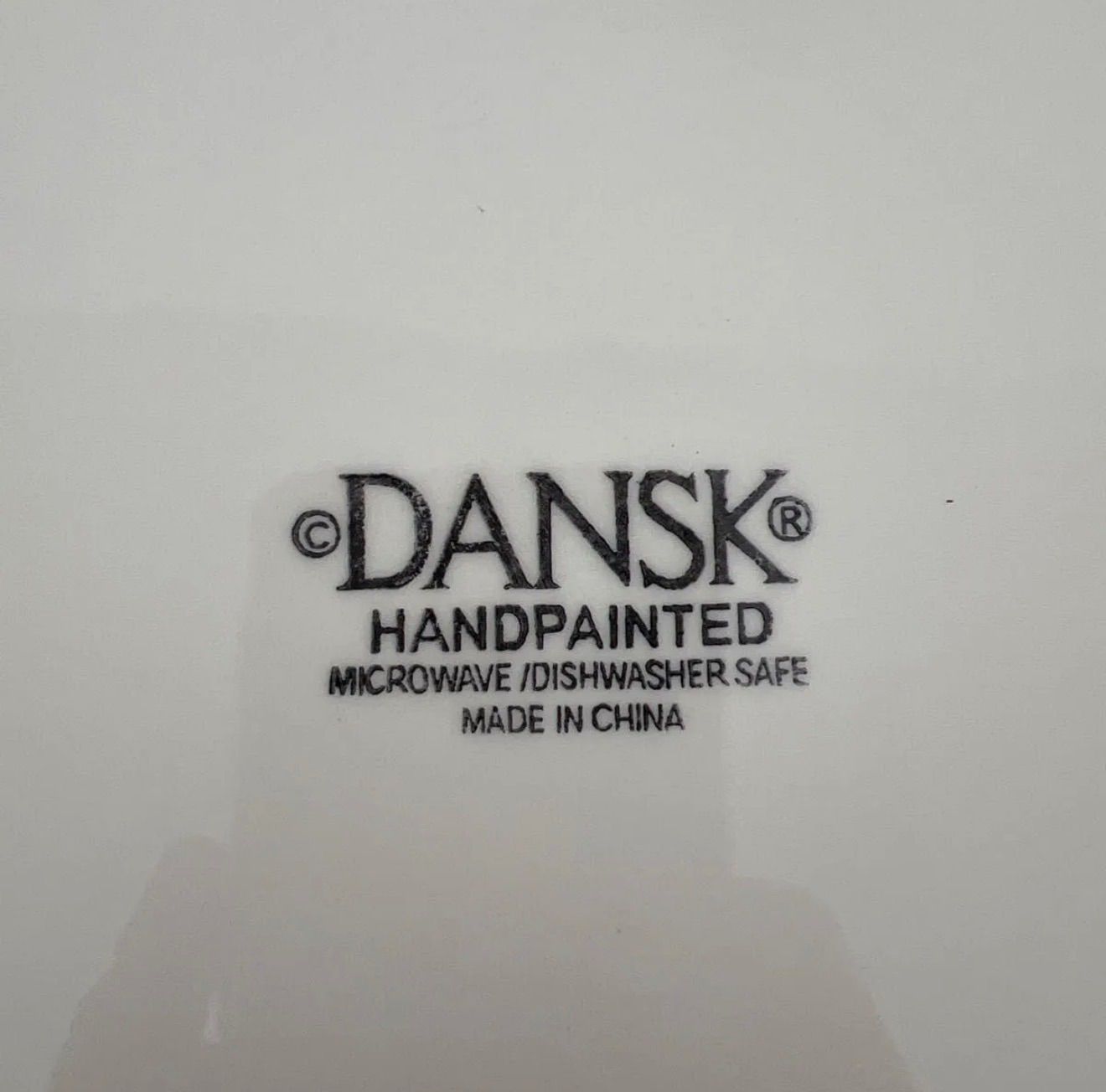 希少・12点セット】DANSK 大皿＆小皿 パーティーセット ロゴ入り