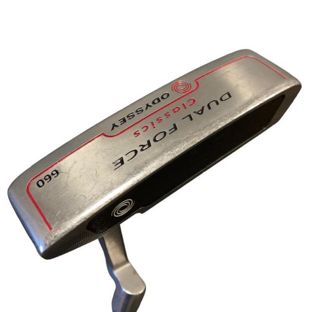 【中古】 オデッセイ DUAL FORCE Classics 660 33インチ パター PT スチール (フレックスその他) メンズ 男性用 右利き 右用 Dランク ゴルフクラブ