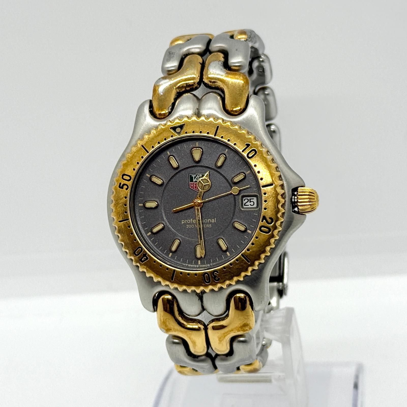 TAG HEUER タグホイヤー プロフェッショナル 200m WG1120-0 グレー QZ