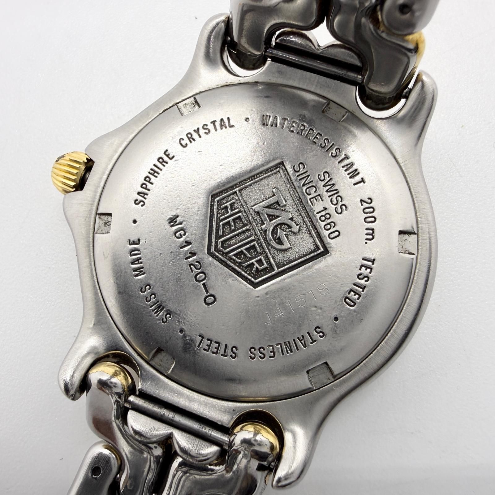 TAG HEUER タグホイヤー プロフェッショナル 200m WG1120-0 グレー QZ 
