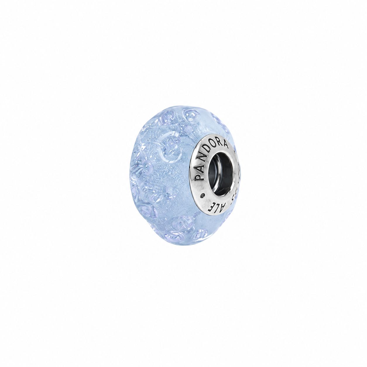 [Gift Compatible] Pandora PANDORA Charm Moments Wavy Lavender Murano Glass Murano Glass Sterling Silver Bracelets Women's Accessories Jewelry Popular Brands Stylish Gifts Free Shipping
