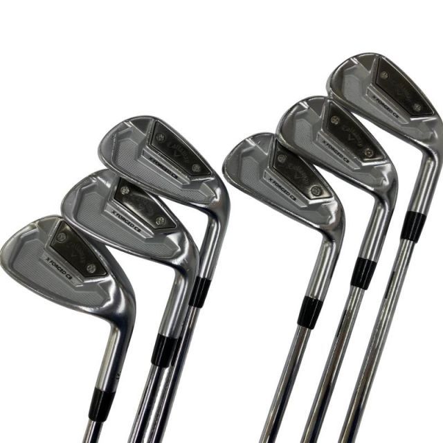 【中古】 キャロウェイ X FORGED CB(2021) 6S アイアンセット IR NS PRO 950GH neo (フレックスS) メンズ 男性用 右利き 右用 Cランク ゴルフクラブ