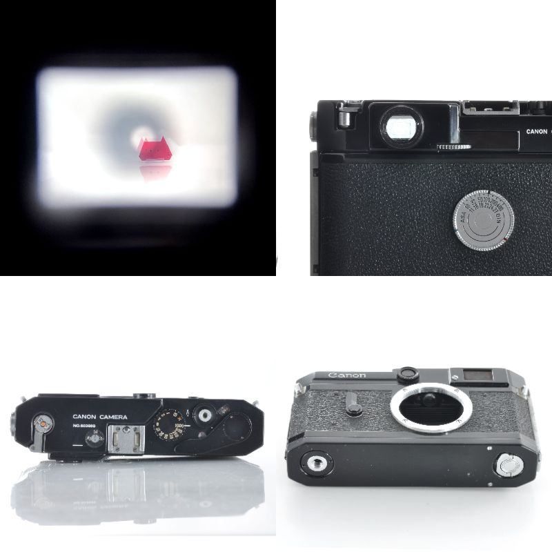 キヤノン】Canon VIL 6L ブラック リペイント レンジファインダー L39
