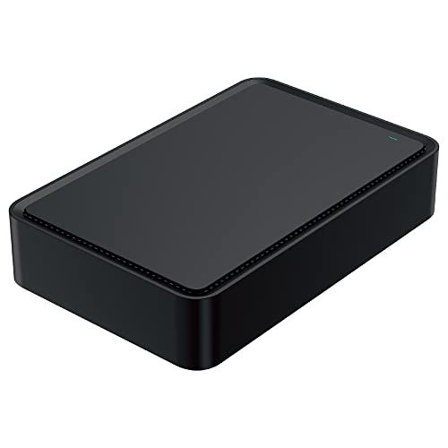 【新品】FFF 外付HDD 1TB テレビ録画用 外付けハードディスク USB3.0 ブラック PC PS4 4K対応 据置タイプ 日本国内サポート 日本語説明書 (1TB) メーカー MAL31000EX3-BK e35728b3