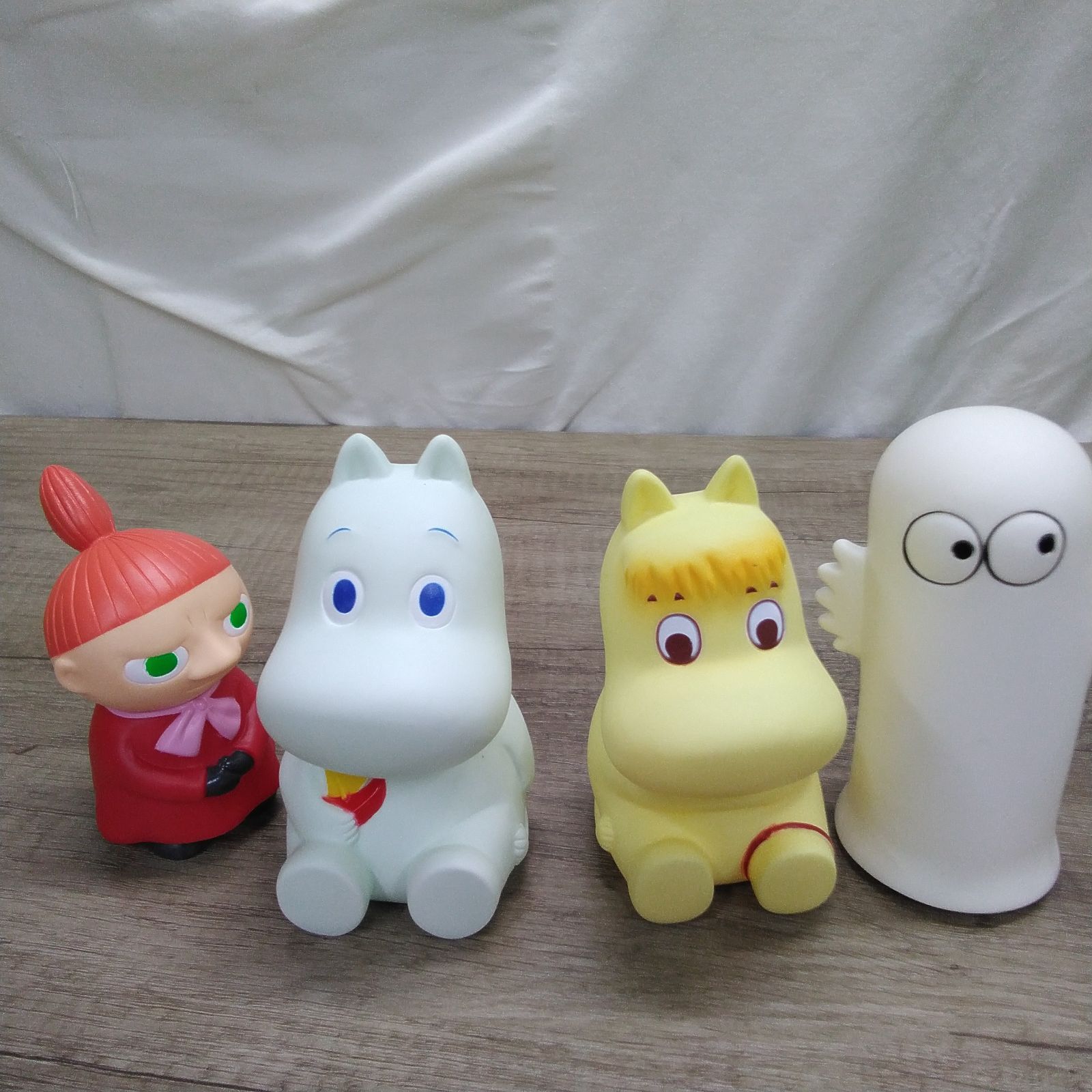昭和レトロ キャラクター小物 ソフビ製 「ムーミン」貯金箱
