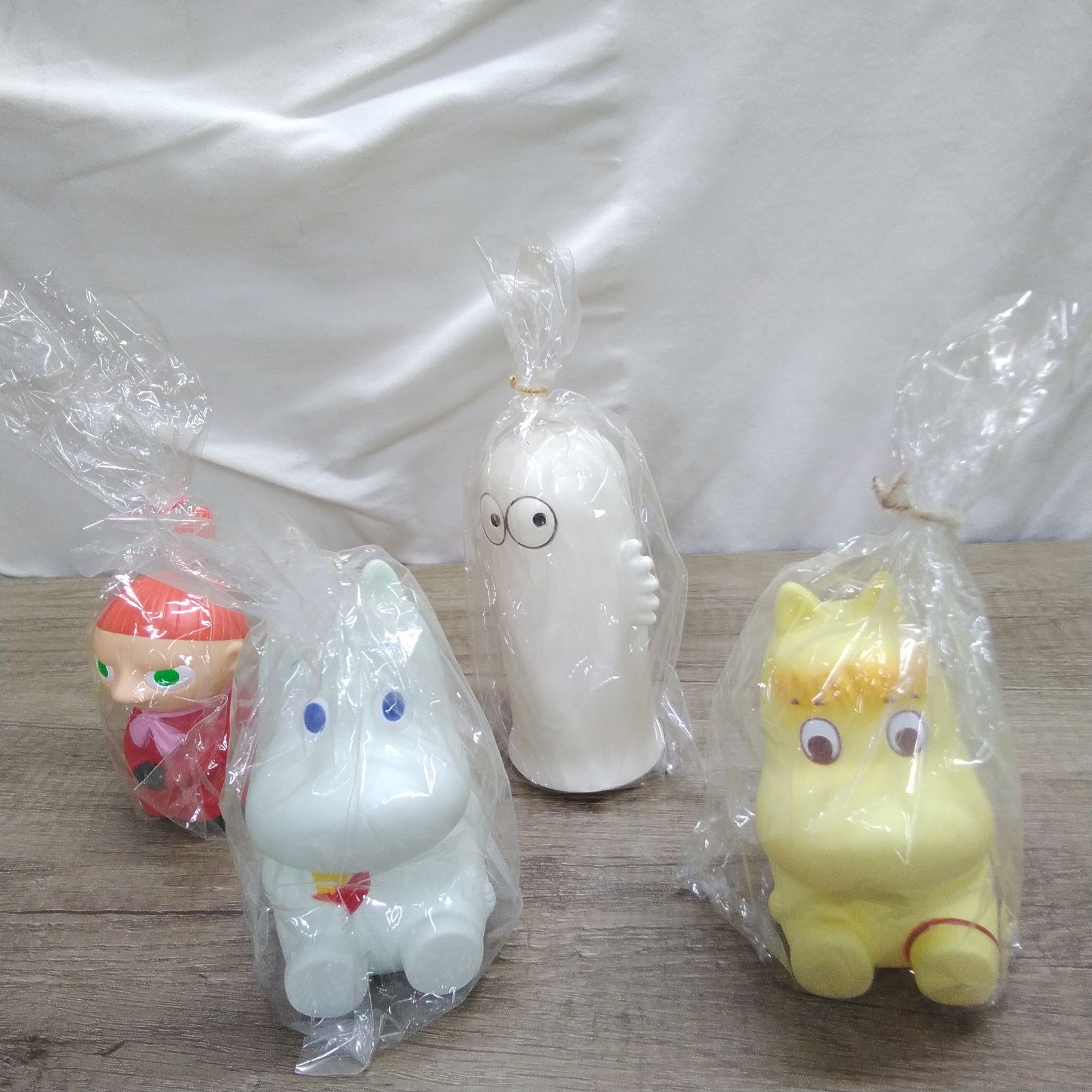 昭和レトロ キャラクター小物 ソフビ製 「ムーミン」貯金箱
