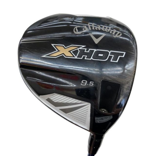 【中古】 キャロウェイ X HOT 9.5° ドライバー DR Tour AD GT-6 (フレックスS) メンズ 男性用 右利き 右用 Cランク ゴルフクラブ