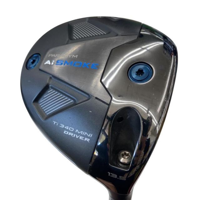 【中古】 キャロウェイ PARADYM Ai SMOKE Ti 340 MINI 13.5° ドライバー DR TENSEI 60 for CW(Ai SMOKE DR) (フレックスS) メンズ 男性用 右利き 右用 Cランク ゴルフクラブ