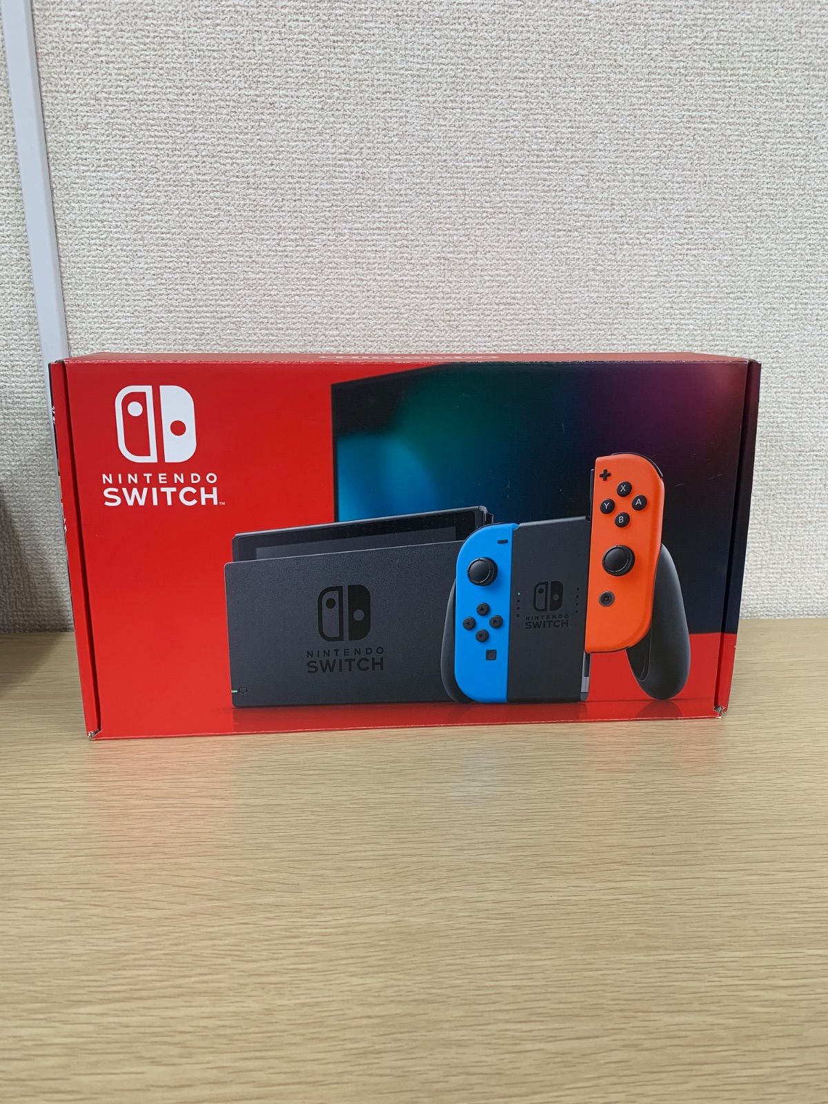 初期化済み】【美品】Nintendo Switch ネオンレッド ネオンブルー