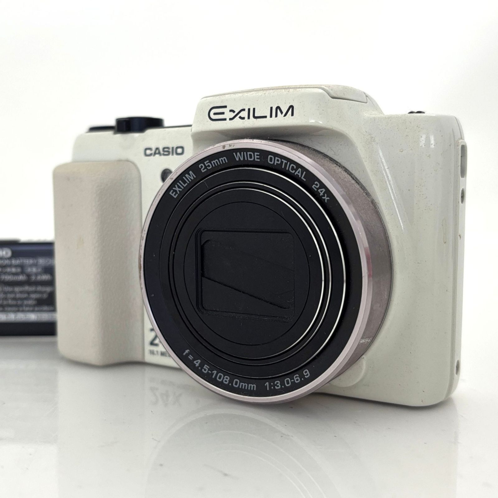 【カシオ】CASIO EXILIM EX-H60 ホワイト デジタルカメラ #T253