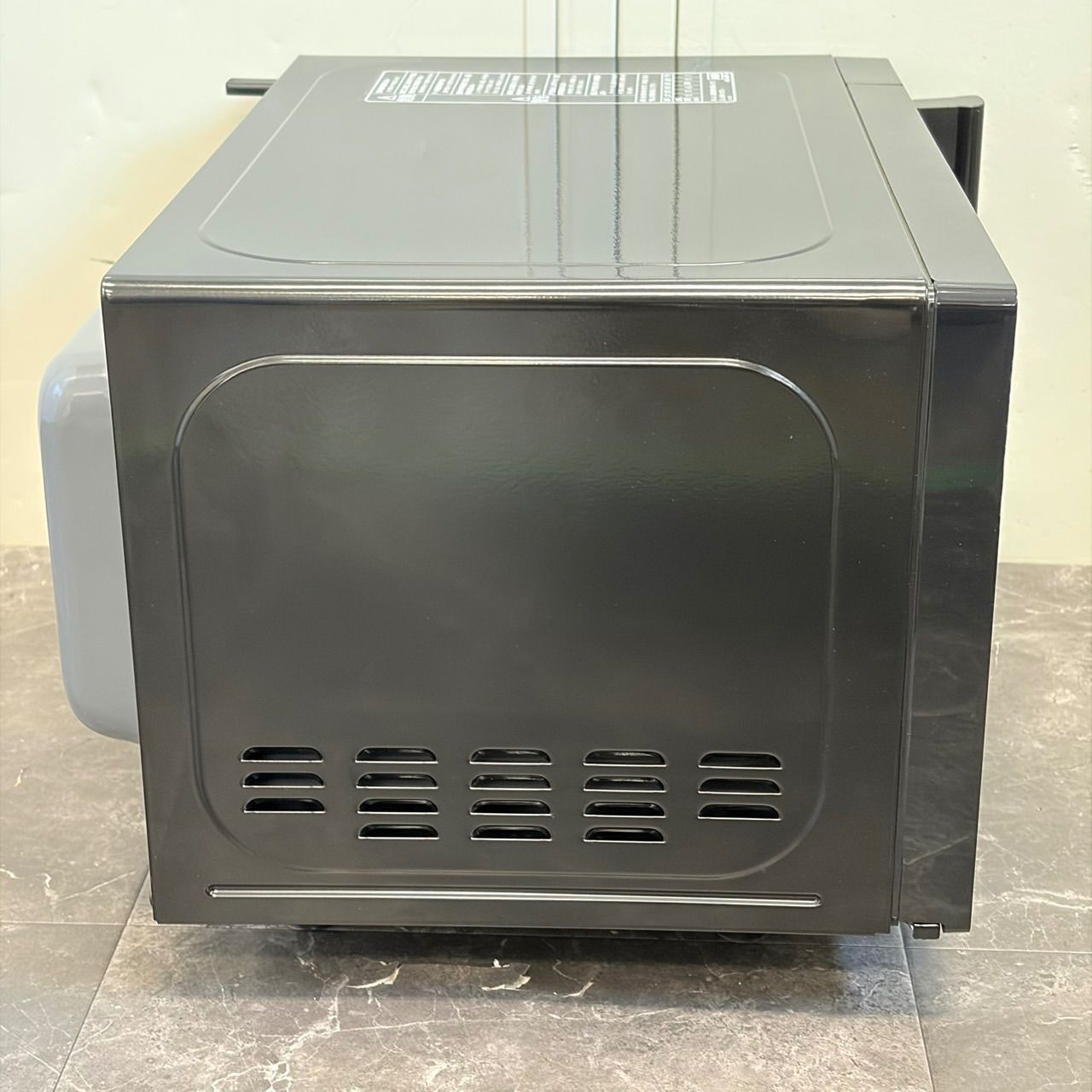 ∞送料込！美品2025年製 e angle 電子レンジ ANGV-MOF17-A ブラック 単 