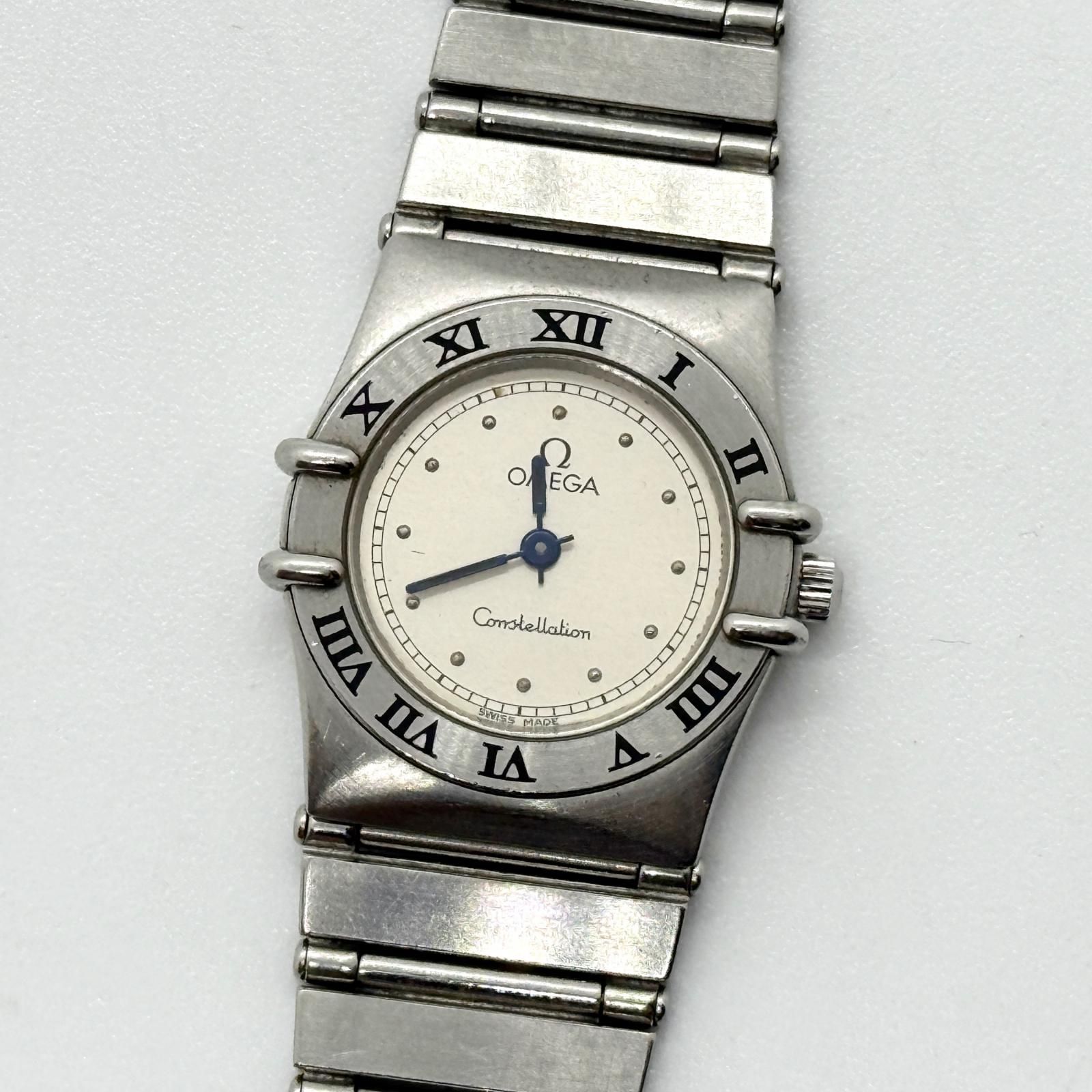 OMEGA オメガ コンステレーション 976001 シルバー QZ レディース 