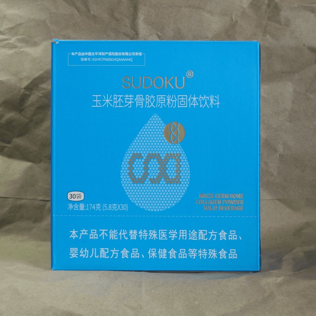 （サプリメント）コーン胚芽・骨コラーゲン・パウダー固形飲料 （MAIZE GERM BONE COLLAGEN POWDER SOLID BEVERAGE）