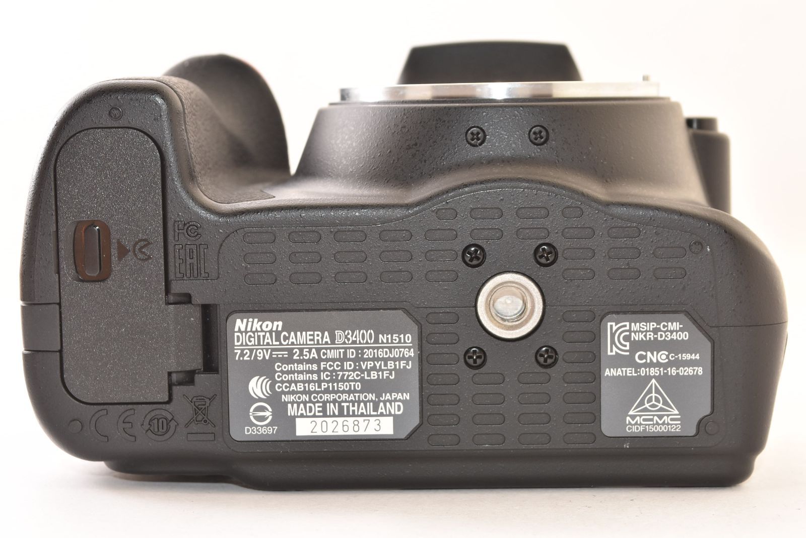 ☆ジャンク品☆ Nikon ニコン D3400 ボディ ブラック デジタル一眼レフ