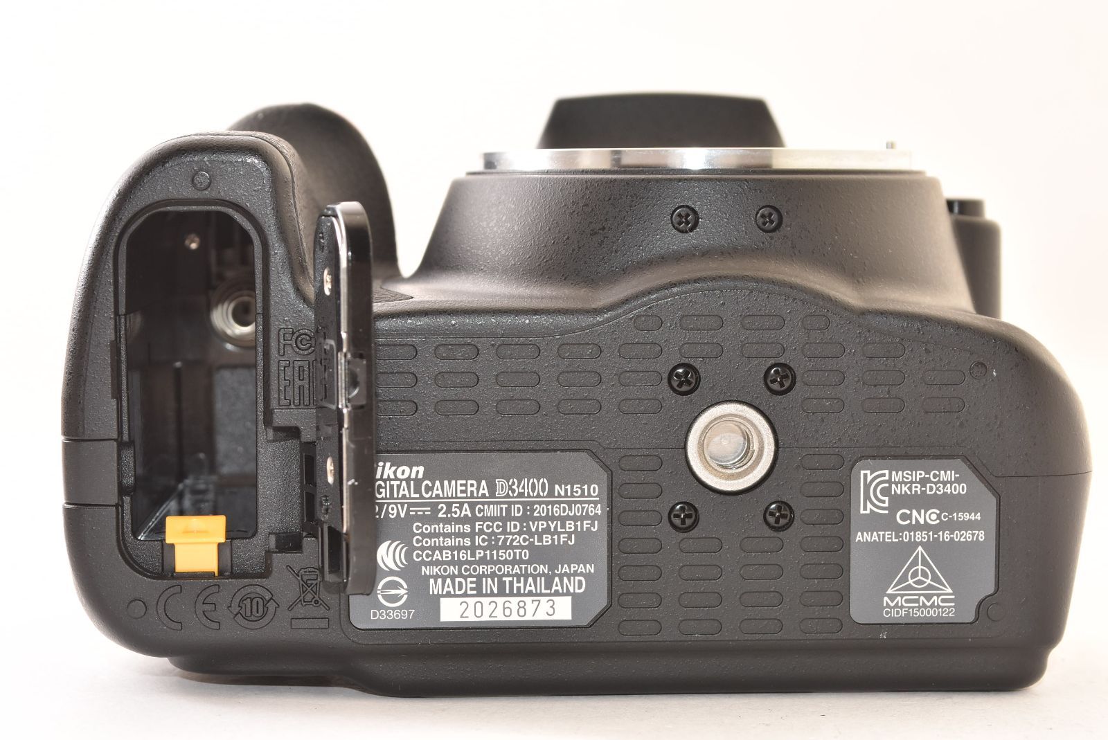 ☆ジャンク品☆ Nikon ニコン D3400 ボディ ブラック デジタル一眼レフ