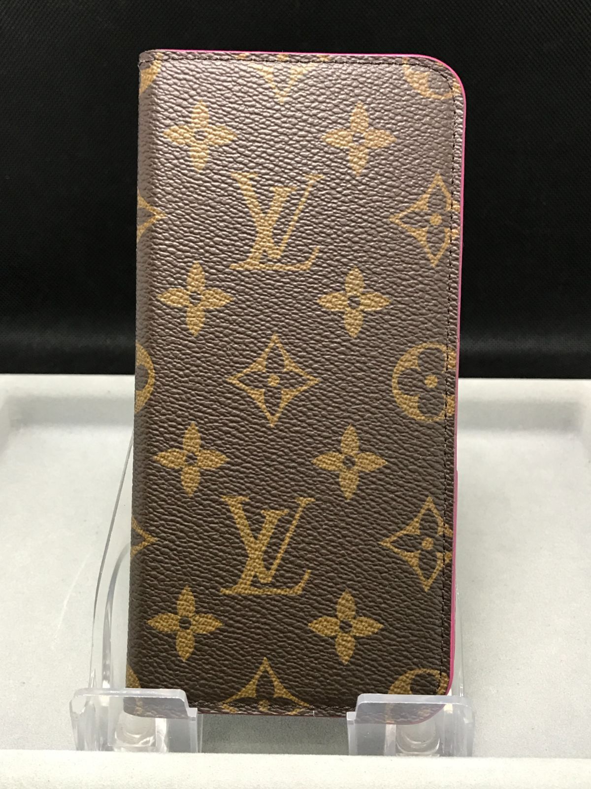【未使用品】LOUISVUITTON　ルイヴィトン　スマホケース　モノグラム　フォリオ　iPhone 7plus /8plus対応　1964