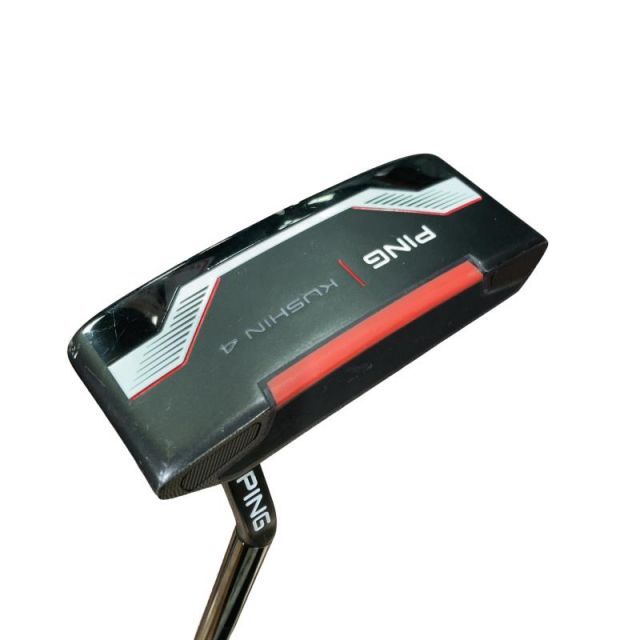 【中古】 ピン PING KUSHIN 4(2021) 33インチ(PP58) パター PT スチール (フレックスその他) メンズ 男性用 右利き 右用 Cランク ゴルフクラブ