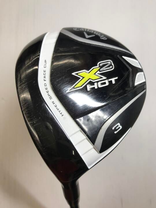 キャロウェイ　X2 HOT　15度　X2 HOT　SRフレックス　フェアウェイウッド　中古【最短即日発送】