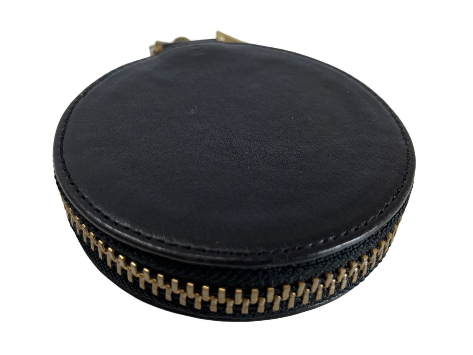ブラックミーンズ ケース 小銭入れ 刺繍 ラウンド 黒 ブラック Blackmeans ブラックミーンズ コインケース 小銭入れ レザー 刺繍