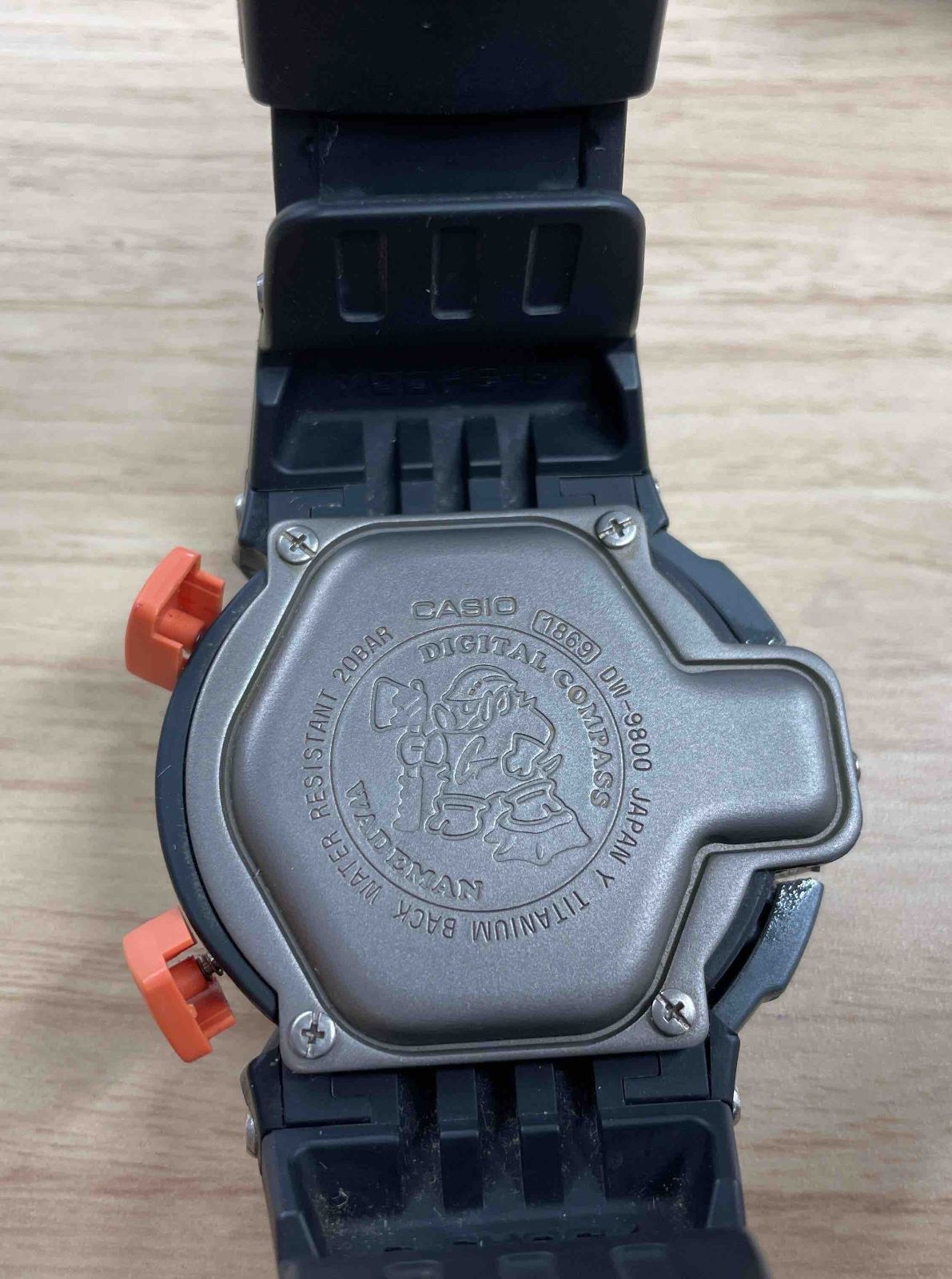 ジャンク品】G-SHOCK DW-9800 ウェイドマン 難あり【動作未確認