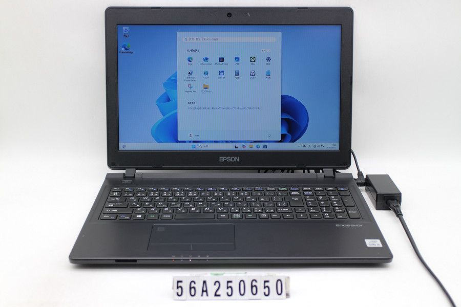 EPSON Endeavor NJ4400E Core i5 10210U 1.6GHz/8GB/256GB(SSD)/DVD/15.6W/FWXGA(1366x768)/Win11 【56A250650】