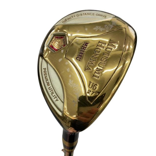 中古】 特価メーカー MUTSUMI HONMA MH488U U6 ユーティリティ UT