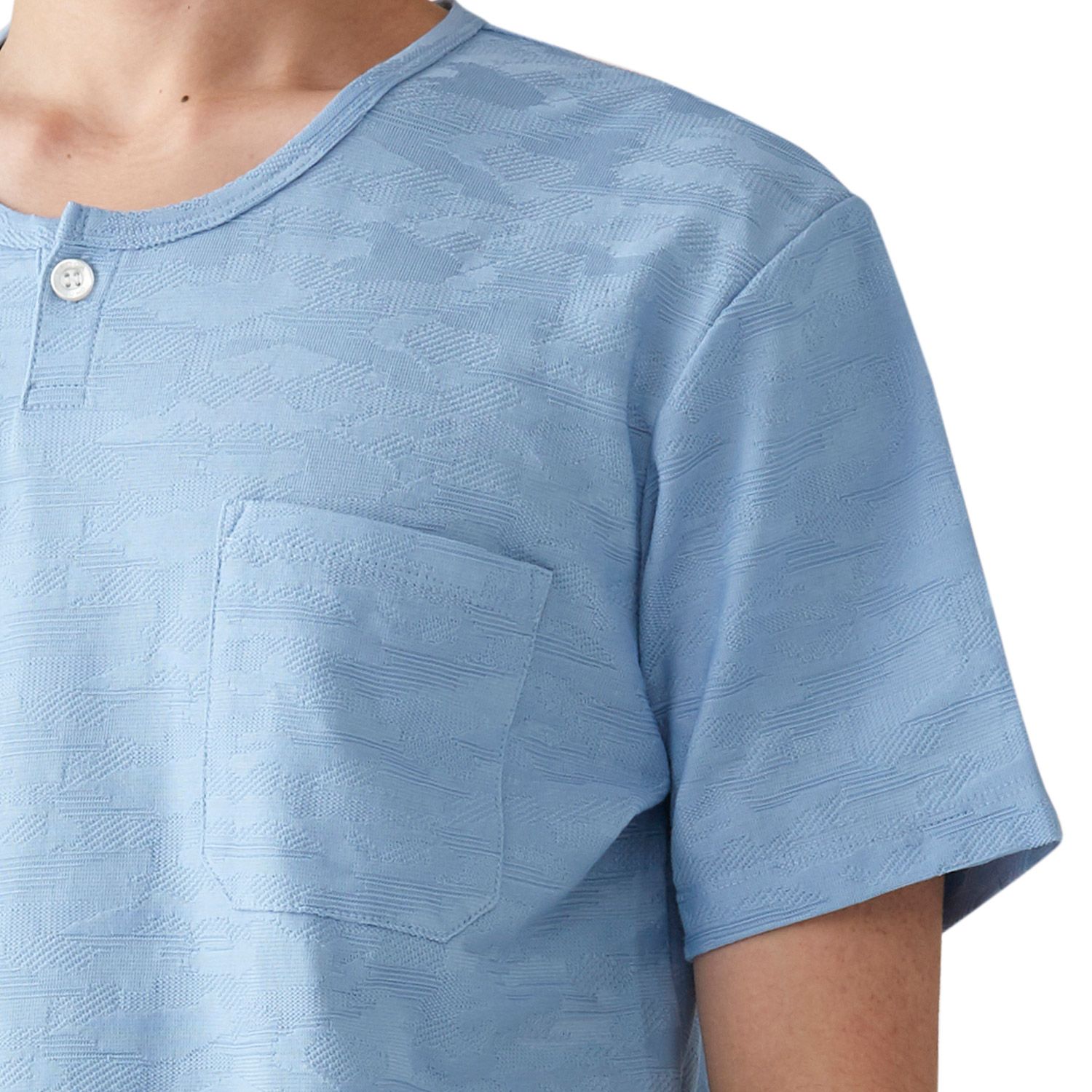 エポカ ウォモ EPOCA UOMO Tシャツ 半袖 カットソー メンズ ヘンリー 
