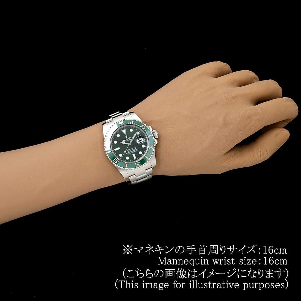 ロレックス サブマリーナ デイト 116610LV グリーン ランダム番 中古 メンズ