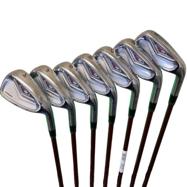 【中古】 テーラーメイド R9 FORGED 8S アイアンセット IR Motore 60 (フレックスR) メンズ 男性用 右利き 右用 Dランク ゴルフクラブ
