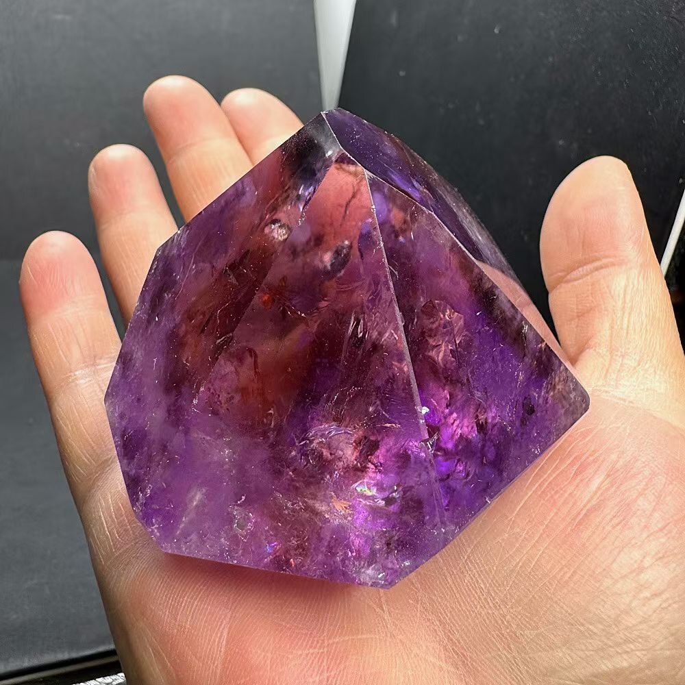 限定品】AAAAAAA級家庭円満☆天然アメジスト原石0702-YS-5-10-210D
