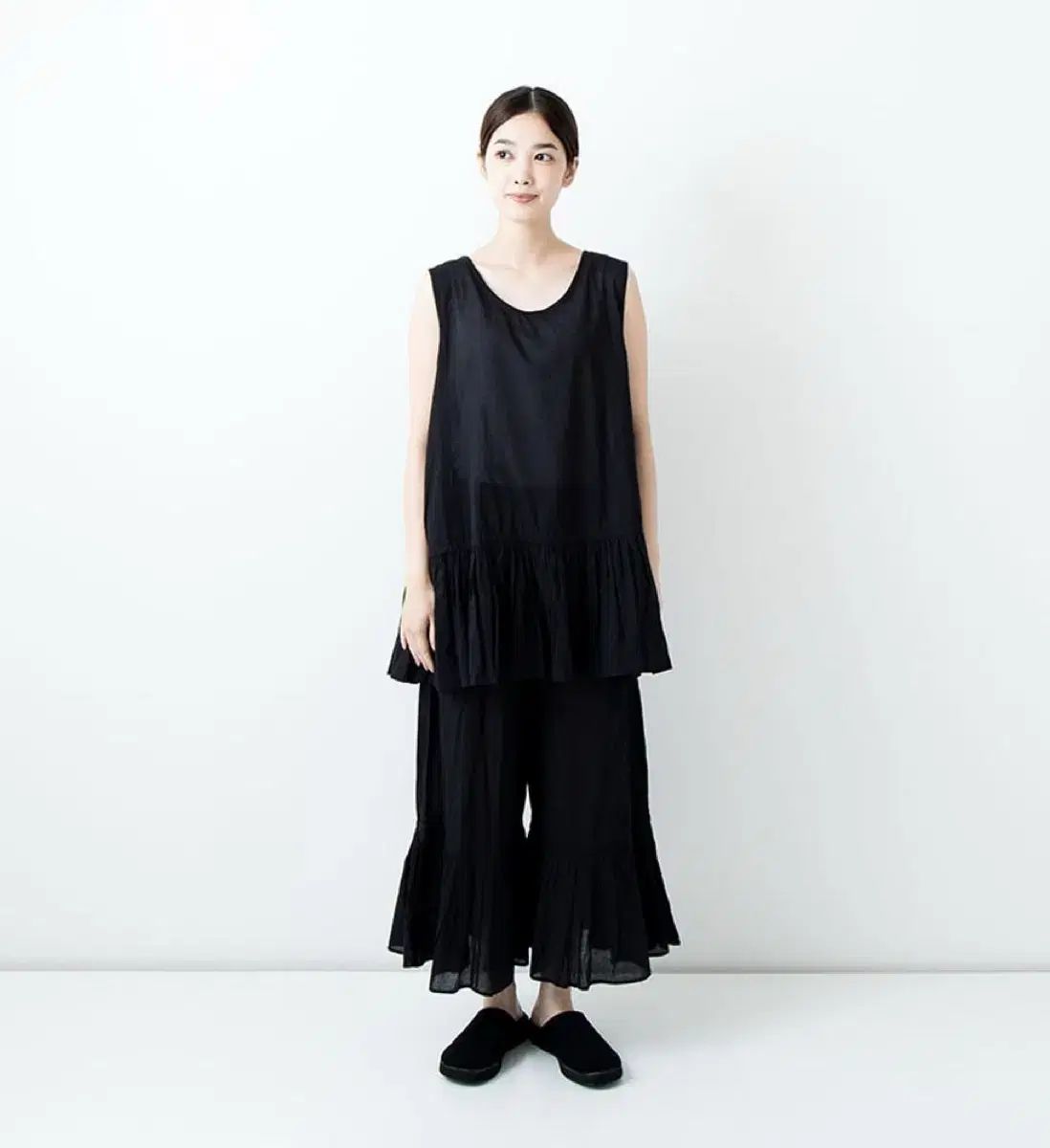 veritecoeur エル エル elephant パンツ ブラック