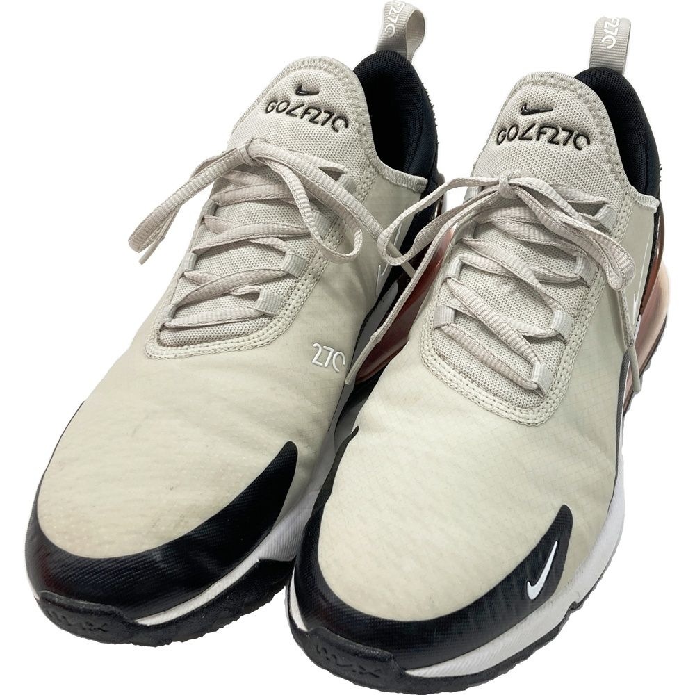 NIKE GOLF ナイキゴルフ CK6483-010 AIR MAX 270G ゴルフシューズ Smoke Grey Lime ブラック系 26.5 [240101688040] ゴルフウェア メンズ ストスト