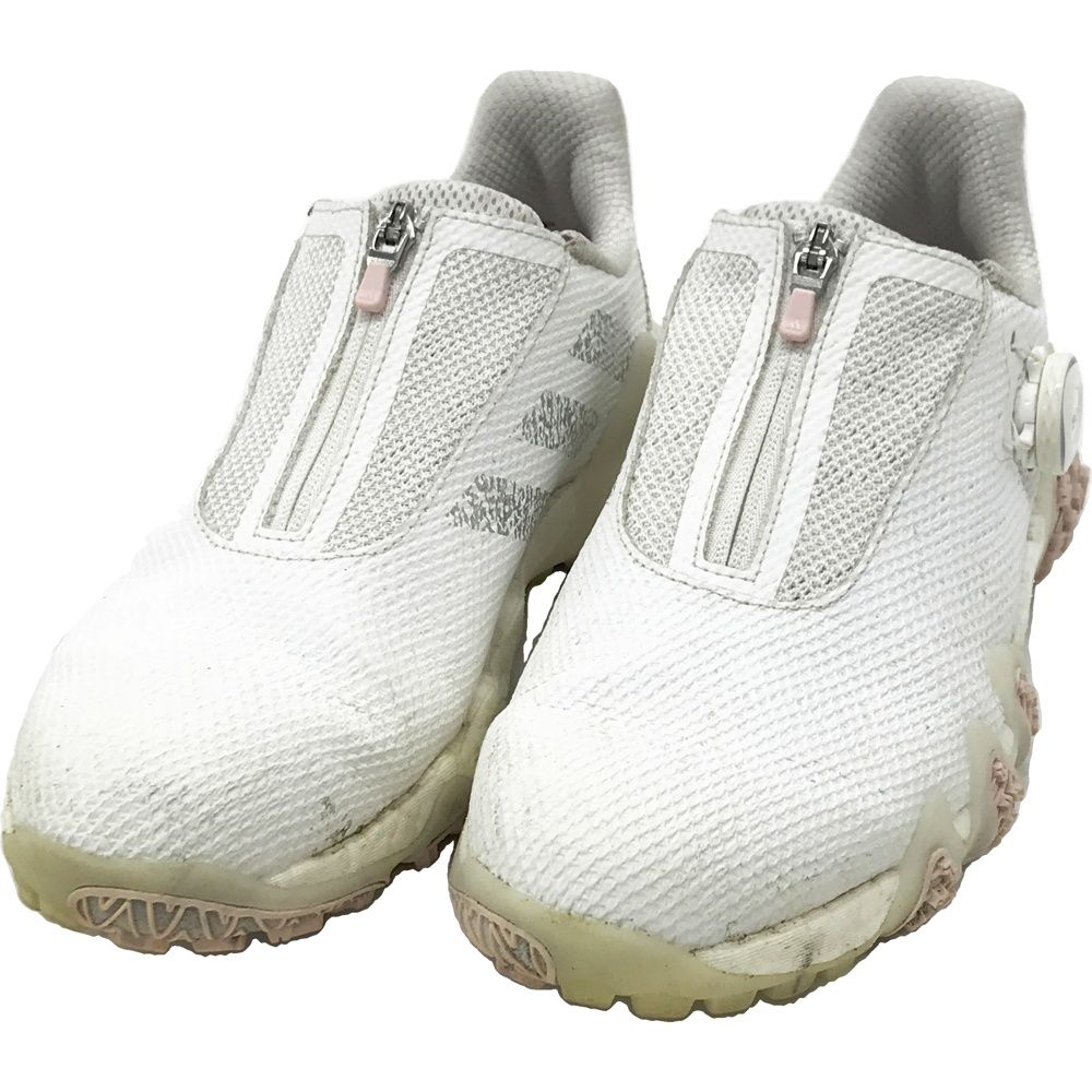 ADIDAS GOLF アディダスゴルフ GX3944 ゴルフシューズ コードカオス22 BOA ホワイト系 24 [240101690139] ゴルフウェア レディース ストスト