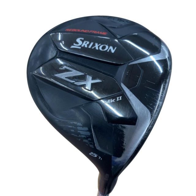 【中古】 ダンロップ SRIXON ZX Mk II 5W フェアウェイウッド FW 純正特注シャフト (フレックスS) メンズ 男性用 右利き 右用 Dランク ゴルフクラブ