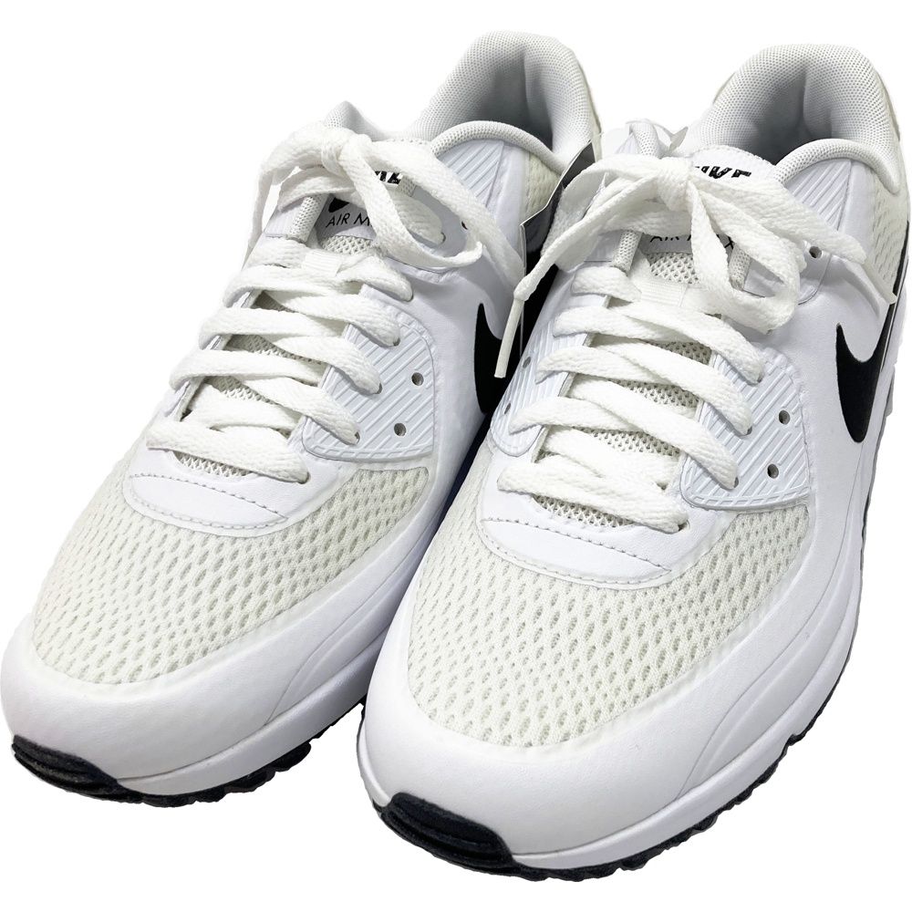 NIKE GOLF ナイキゴルフ CU9978-101 AIR MAX 90G スパイクレス ゴルフシューズ ホワイト系 27cm [240101692648] ゴルフウェア メンズ ストスト