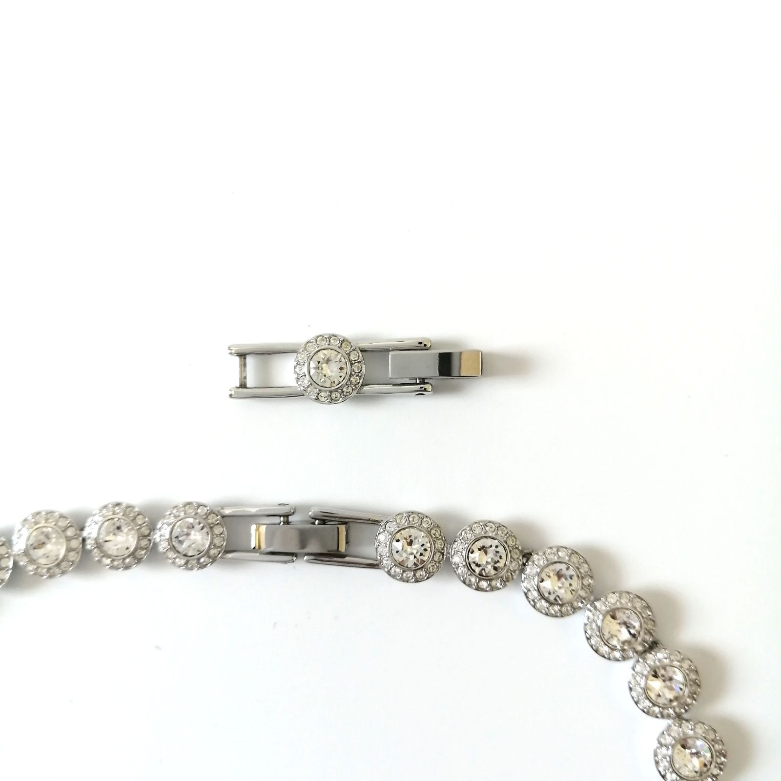 美品 スワロフスキー SWAROVSKI ネックレス Una Angelic Tennis テニス