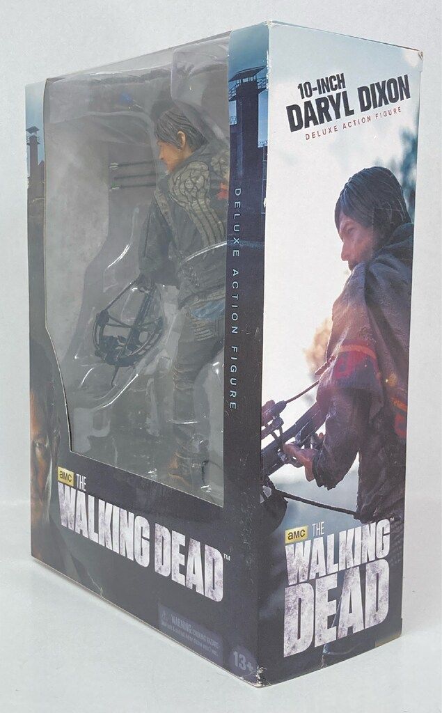 McFARLANE TOYS DELUXE ACTION FIGURE DARYL DIXON (黒箱) 10インチ