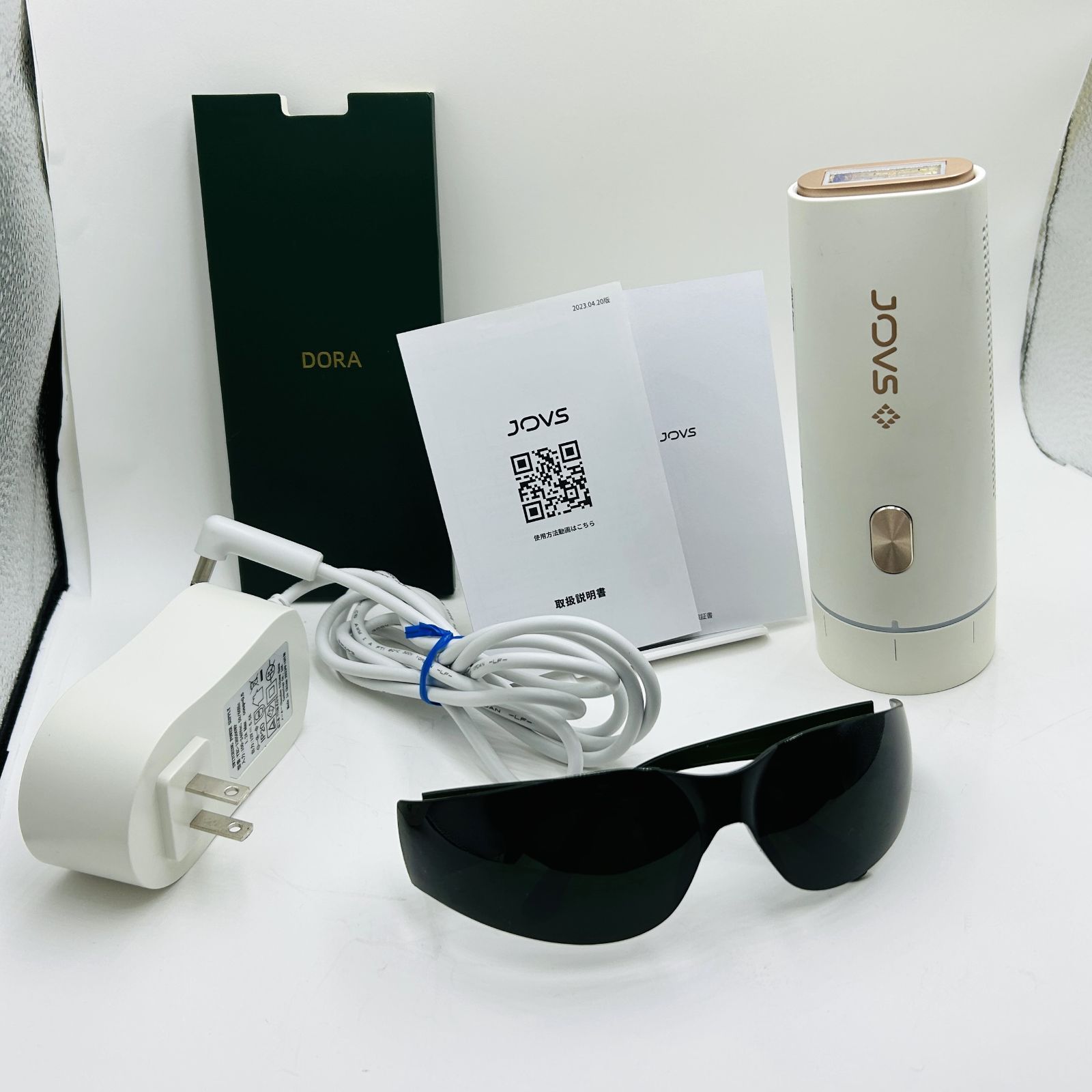 極美品】JOVS Dora J847 A943 Dora1.1 脱毛器 動作確認済み 管
