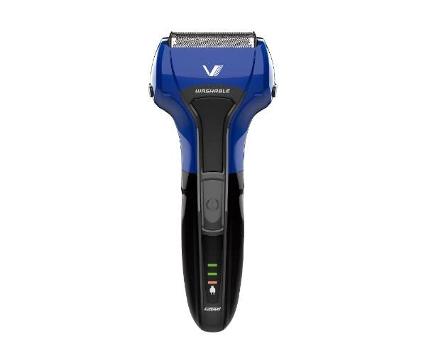 IZF-V551-A(ブルー) ソリッドシリーズ 往復式シェーバー 4枚刃t