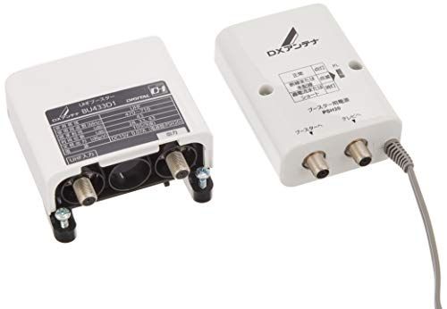 DXアンテナ UHFデュアルブースター 家庭用 高シールド 水平マストに取付可能 BU433D1t