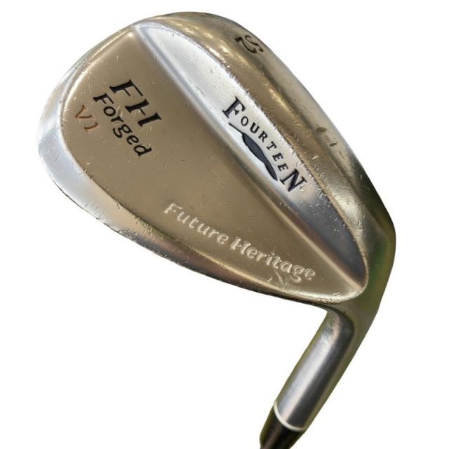 【中古】 フォーティーン FH Forged V1 ニッケルクロムメッキ 52° ウェッジ WG TS-114w (フレックスその他) メンズ 男性用 右利き 右用 Cランク ゴルフクラブ