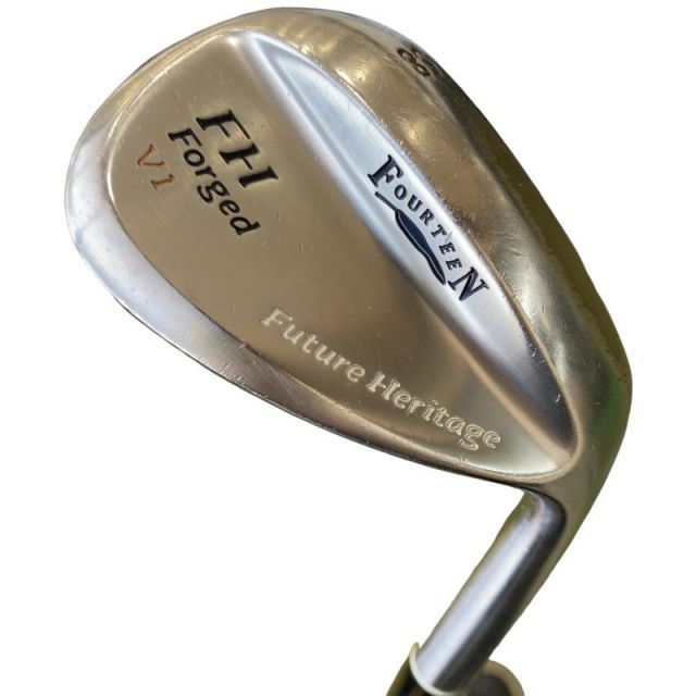 中古】 フォーティーン FH Forged V1 ニッケルクロムメッキ 58