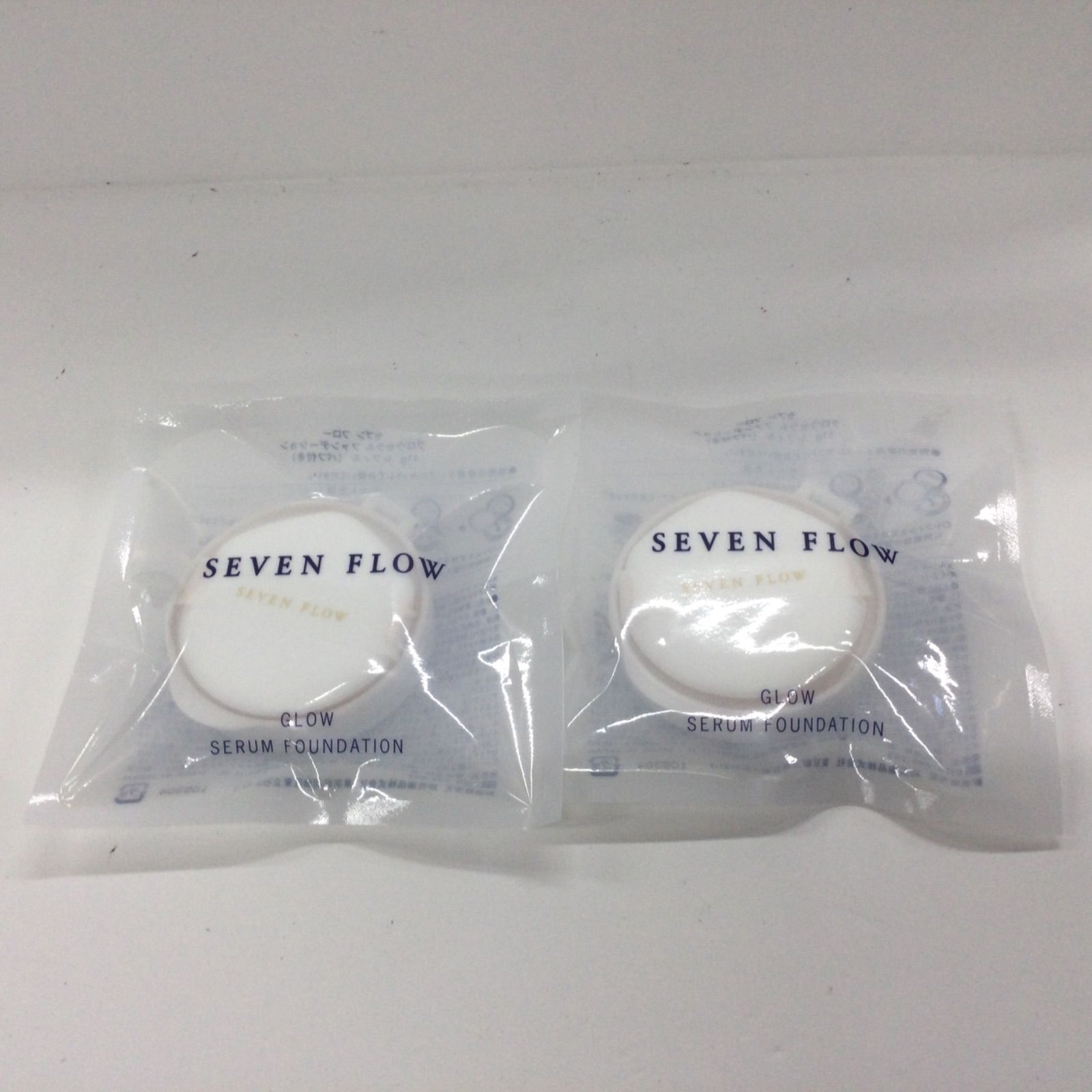 H1898 K SEVEN FLOW セブンフロー グロウセラム ファンデーション レフィル 11g 計2点セット 4,740円