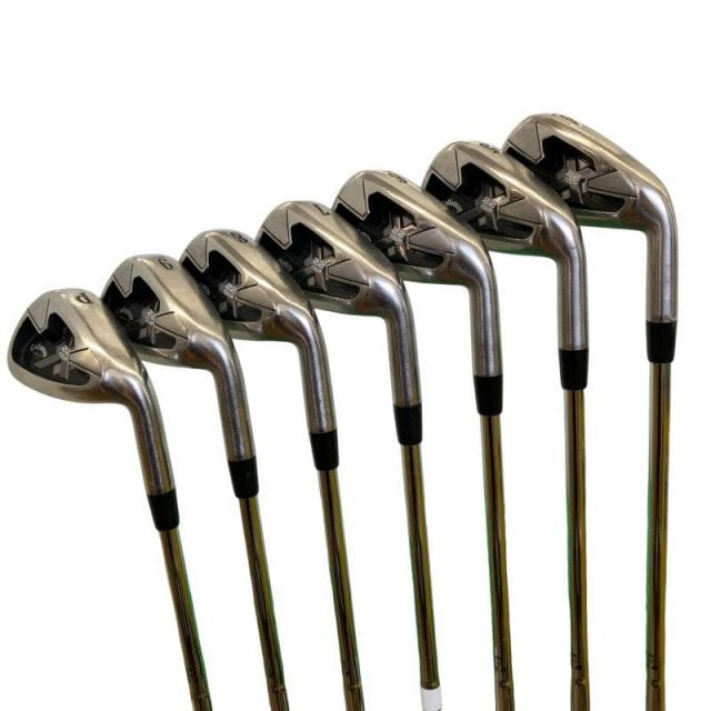 【中古】 キャロウェイ X・22 TOUR 8S アイアンセット IR リシャフト (フレックスその他) メンズ 男性用 右利き 右用 Dランク ゴルフクラブ