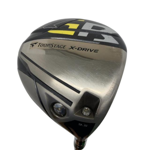 【中古】 ブリヂストン TOURSTAGE X-DRIVE GR(2014) 9.5° ドライバー DR Diamana W60 (フレックスS) メンズ 男性用 右利き 右用 Cランク ゴルフクラブ