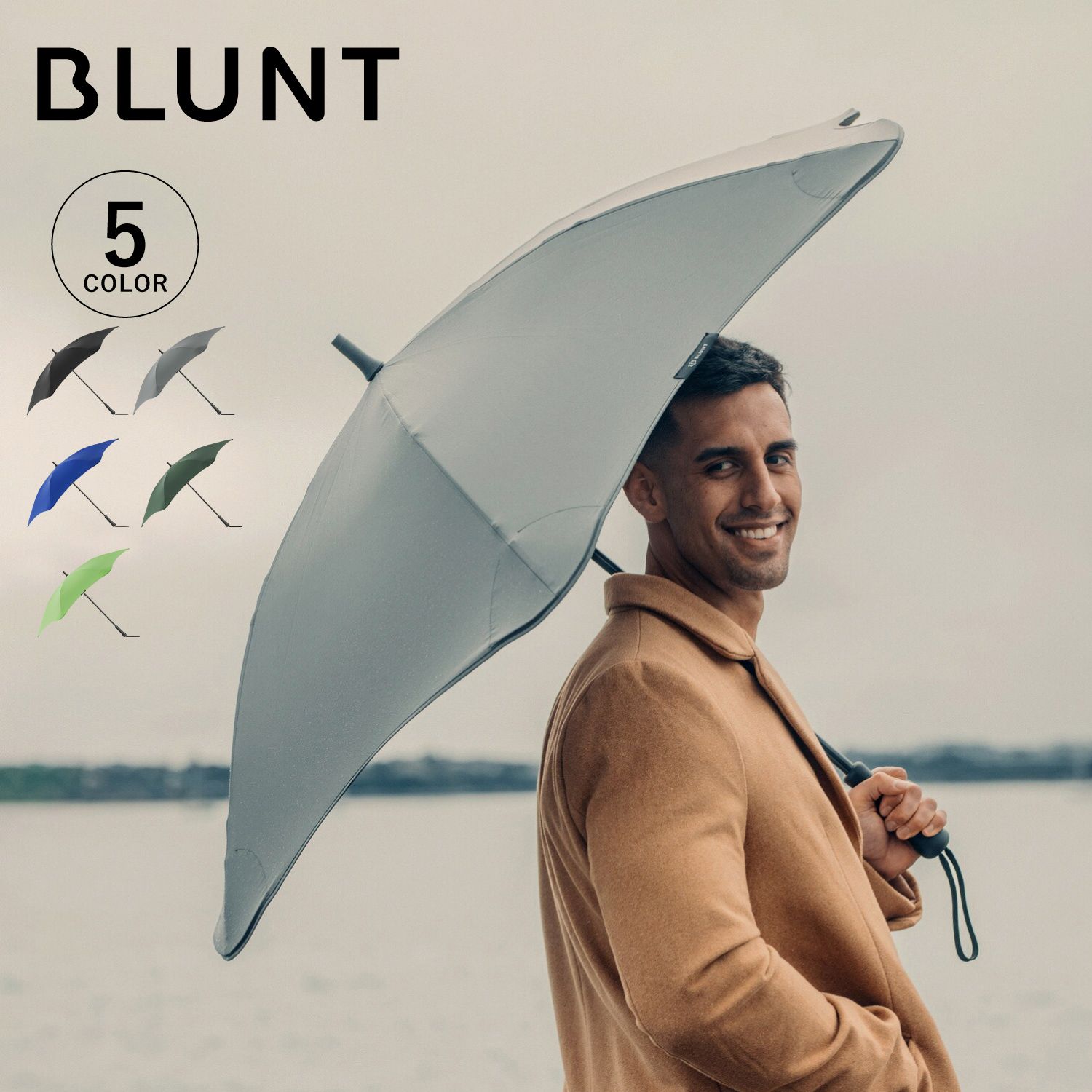 BLUNT ブラント 長傘 雨傘 雨具 クラシック メンズ レディース 65cm 耐風 CLASSIC CLA